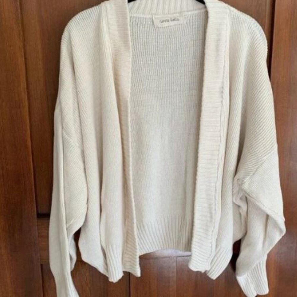 Nonna Lietta cozy cardigan natural